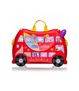 Trunki kovček/poganjalček Pujsa Pepa Party Bus